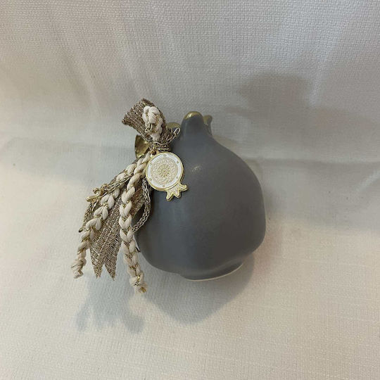 Rodi Tabletop Lucky Charm Pomegranate Gray 10x10cm 1pcs