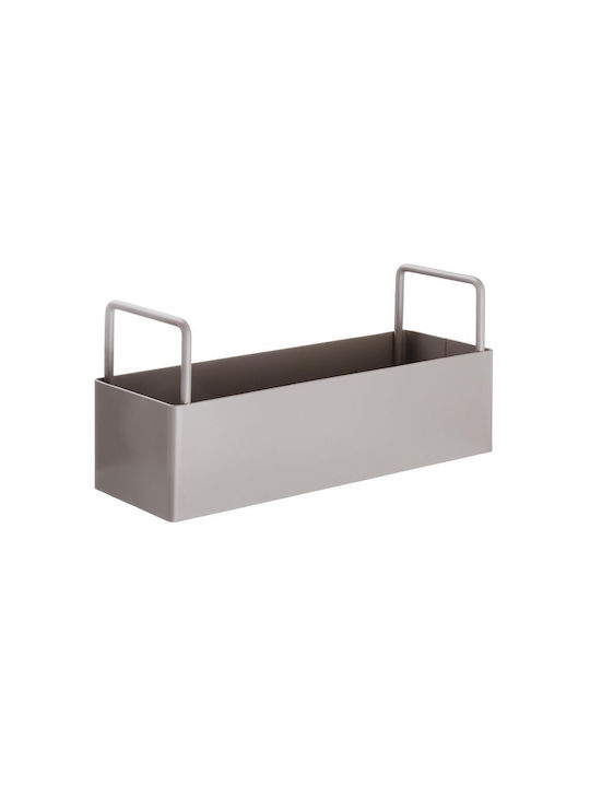 Butlers Sideline Box Allgemeine Verwendung mit Deckel Metallisch Rosa 9x25cm