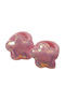 Ro-Ro Accessories Kids Hair Ties Set Flower Sequins Pink 2pcs