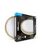 Modee Lighting Πλαφονιέρα Οροφής 33.6εκ. Καφέ με Ενσωματωμένο LED