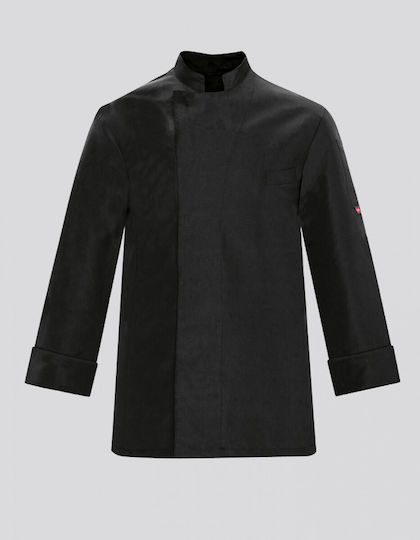 Toma Youniform Coat Chef Black with Long Sleeve Victor