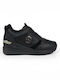 Piazza Shoes Damen Sneakers Schwarz