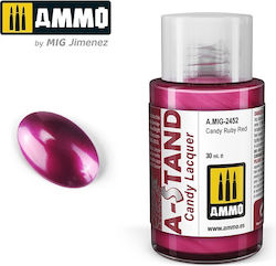 Ammo Χρώμα Μοντελισμού Candy Ruby Red 30ml