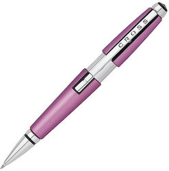 Cross Edge Pen Gel with Pink Ink 1pcs