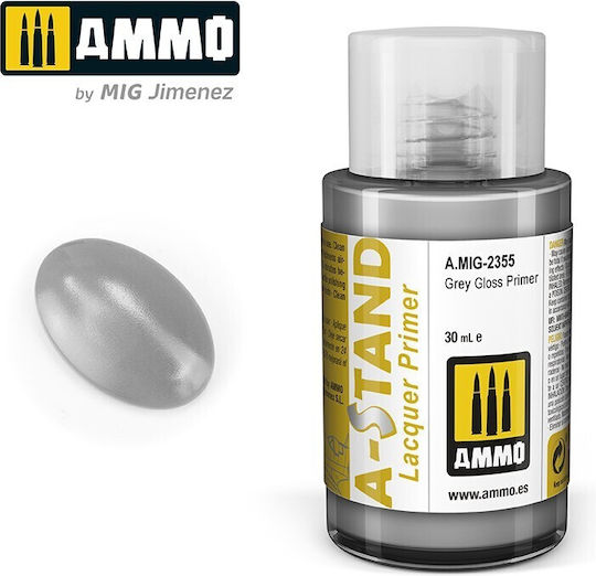 Ammo Stand Χρώμα Μοντελισμού Grey Gloss Primer 30ml