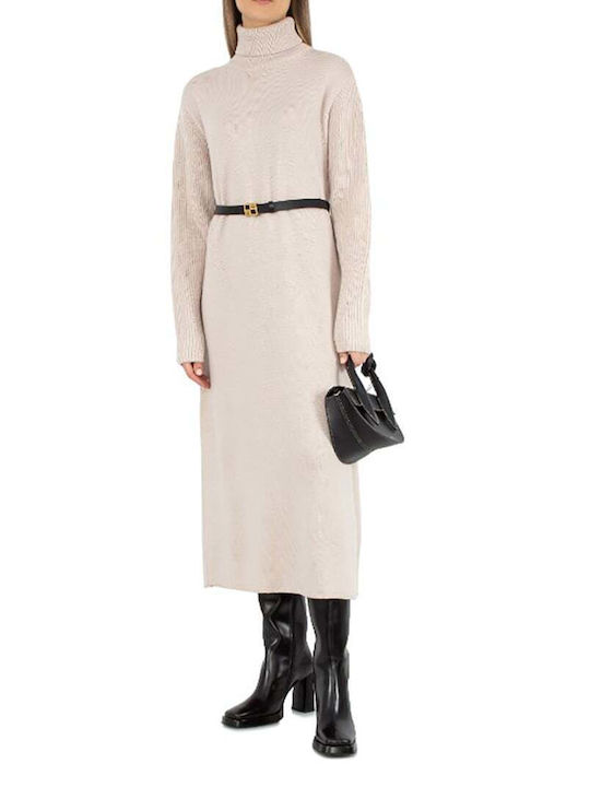 Sfizio Midi Dress Beige