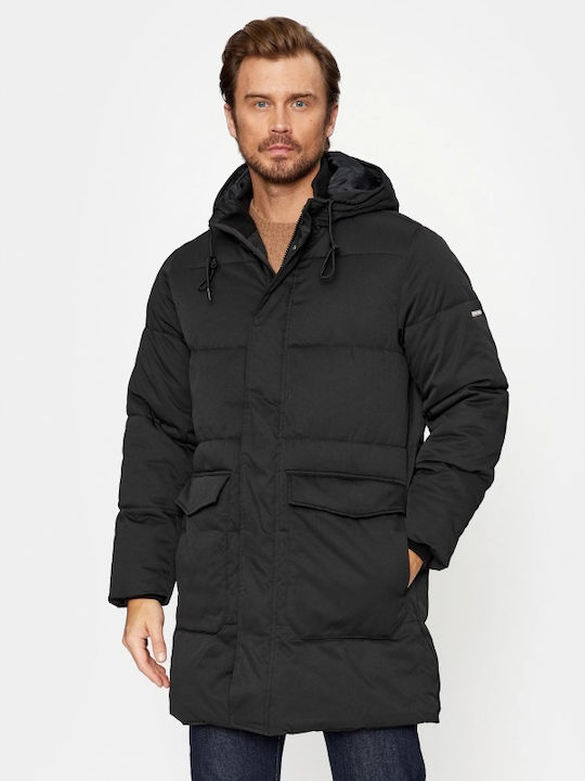 Brad Χειμωνιάτικο Μπουφάν Puffer Black