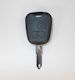 Car Key Shell with Blade with 2 Buttons for Peugeot