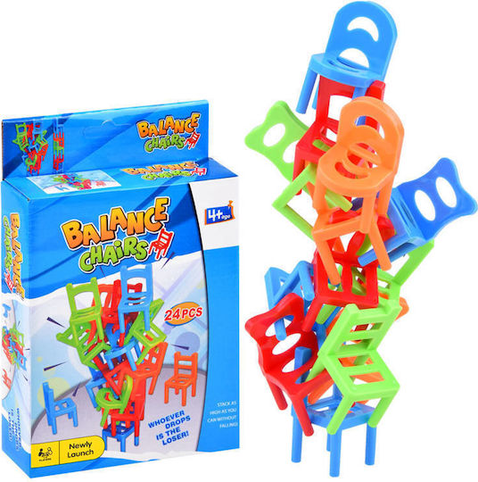 Board Game Falling Chairs for 2-3 Players 4+ Years Old (EN) Jokomisiada