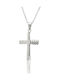 Goldjewels Women's Cross from Steel with Chain
