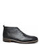 Leather Black Men's Boots