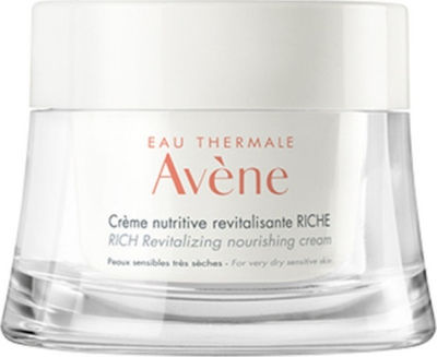 Avene Revitalizing Nourishing Rich Hidratantă Cremă Pentru Față pentru Piele Uscată/Sensibilă 50ml