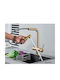 Kitchen Faucet Counter Gold