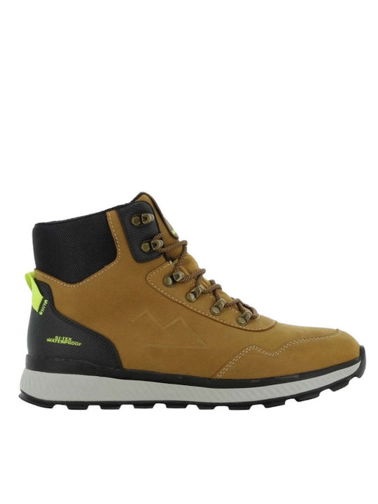 Safety Jogger Men's Leather Waterproof Boots Yellow