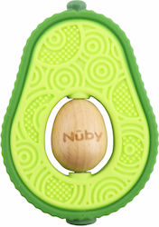 Nuby Avocado Beißspielzeug für Zahnen aus Silikon für 6 m+ 1Stück