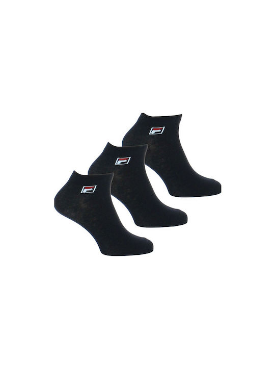 Fila Athletic Socks Black 3 Pairs