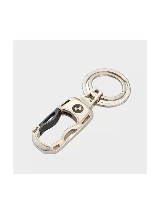 BMW Keychain Silver