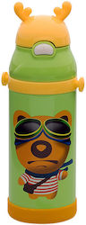 Estia Animals Θερμός 350ml Bear Green