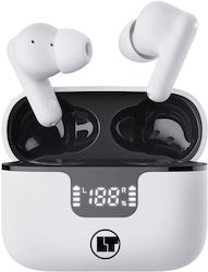 Lamtech LAM113041 In-ear Bluetooth Handsfree Headphone with Charging Case White