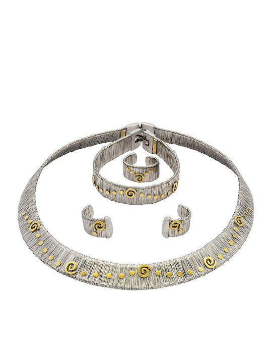 Savvas Design Σετ Κοσμημάτων από Λευκόχρυσο 18K Savvas Design Σετ Κοσμημάτων από Λευκόχρυσο 18K