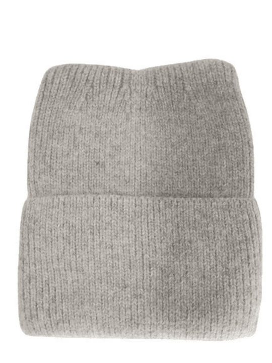 Romvous Beanie Unisex Beanie Gestrickt in Gray Farbe