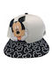 Difuzed Παιδικό Καπέλο Jockey Υφασμάτινο Disney Mickey Mouse Λευκό