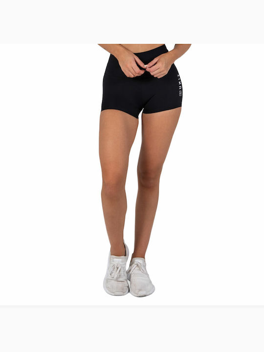 Unit Frauen Kurze Hosen Leggings Μαύρο.