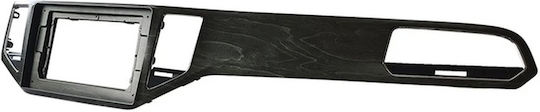 Bizzar DIN Fascia Panels 2 Din Compatible with Screen 10" for Volkswagen Golf / Golf Sportsvan 2014-2020