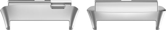 Connector Adapter 20mm Μπαρέτες Ασημί (Redmi Watch 3 Active)