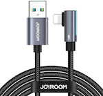 Joyroom Geflochten USB-A zu Lightning Kabel Schwarz 1.2m (S-AL012A17)