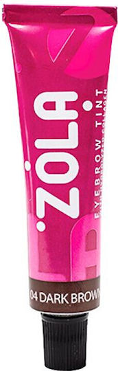 Zola Βαφή για Φρύδια 04 Dark Brown