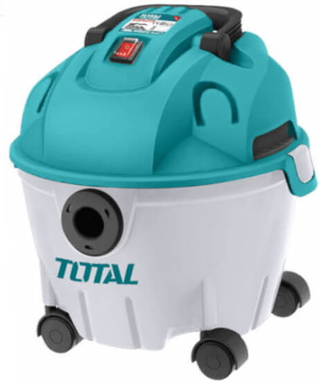 Total Σκούπα Υγρών / Στερεών 1200W με Πλαστικό Κάδο 10lt