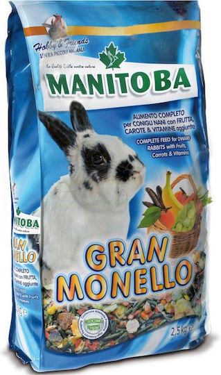 Manitoba Manitoba Meerschweinchenfutter mit Körner Gran Monello 2,5kg