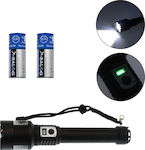 Rechargeable Flashlight LED with Maximum Brightness 20000lm