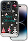 Tel Protect Christmas Case Umschlag Rückseite Silikon Transparent (iPhone 12 / 12 Pro)
