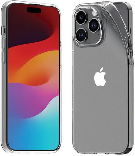 Araree A Fit Back Cover Silicon Transparent (iPhone 15 Pro Max)