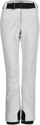Killtec Ksw 221 37328-100 Γυναικείο Παντελόνι Σκι & Snowboard Soft Shell Λευκό