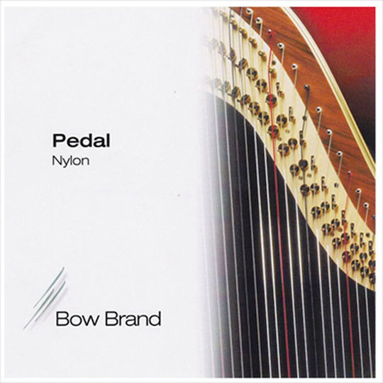 Bow Brand Pedal 22nd E 4th Octave Single Nylon Harp String