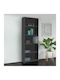 Bookcase Max Anthracite 58x23x170cm