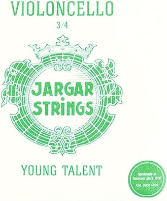 Jargar Einzelne Saite für Cello 3/4 3/4 Ρε