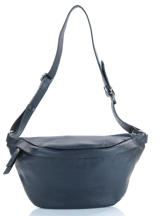 Passaggio Leather Leather Women's Bag Crossbody Blue