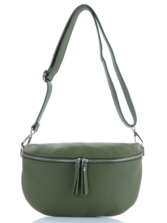 Passaggio Leather Кожена Дамска Чанта През Тяло...