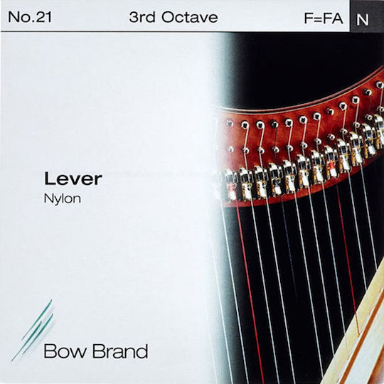 Bow Brand Single Nylon Harp String Lever for 3rd Octave