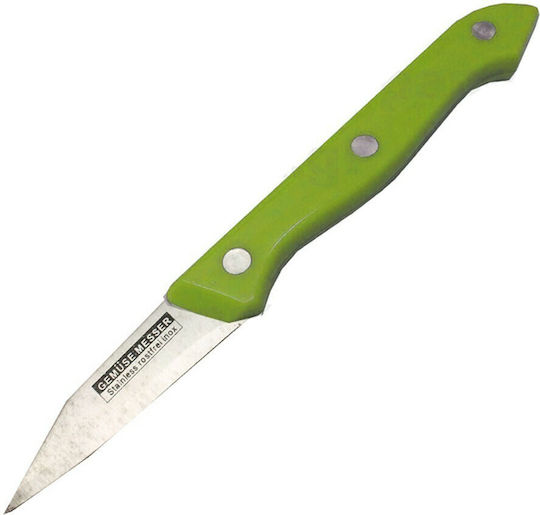 HOMie Cuțit de curățat din Oțel Inoxidabil Verde 8cm