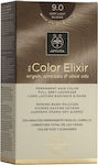 Apivita My Color Elixir Σετ Βαφή Μαλλιών Χωρίς Αμμωνία 9.0 Ξανθό Πολύ Ανοιχτό 125ml