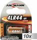 Ansmann Alkaline Batterien 4LR44 6V 10Stück 1510-0009