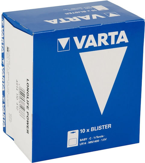 Varta Longlife Power Baterii Alcaline C 1.5V 20buc