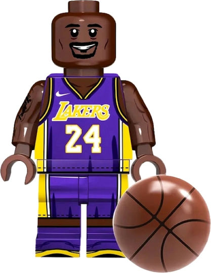 Leguoguo Ποδόσφαιρο: Kobe Bryant Lakers Φιγούρα Δράσης