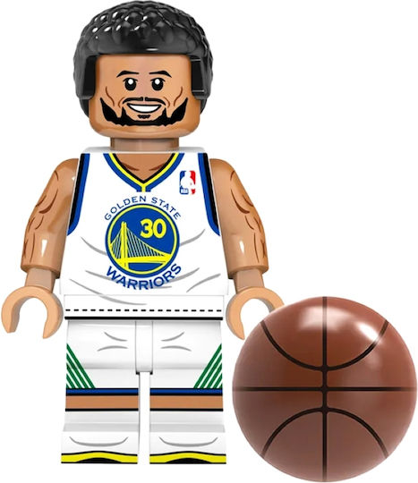 Leguoguo Football Stephen Curry Golden State Warriors Action Figure