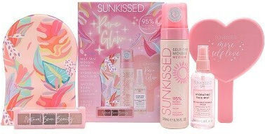 Sunkissed Pure Glow Medium Tanning Σετ Περιποίησης για Λάμψη